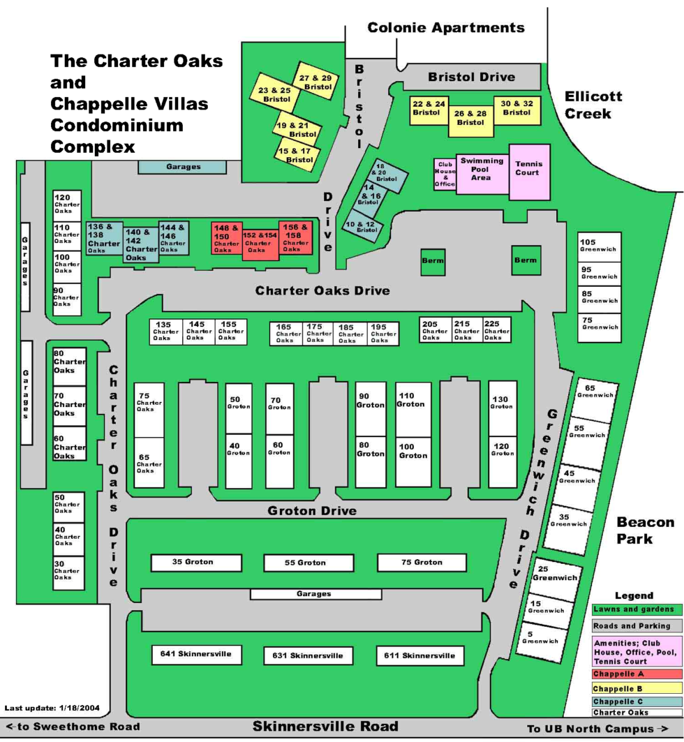 Resources Charter Oaks and Chappelle Villas Map Charter Oaks